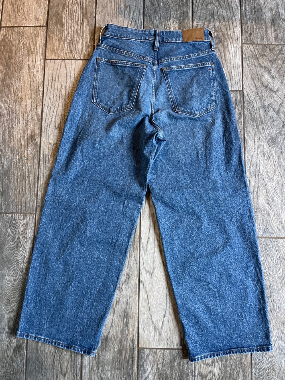 Madewell The Curvy Perfect Vintage Wide-Leg Crop Jean - Picture 4 of 4